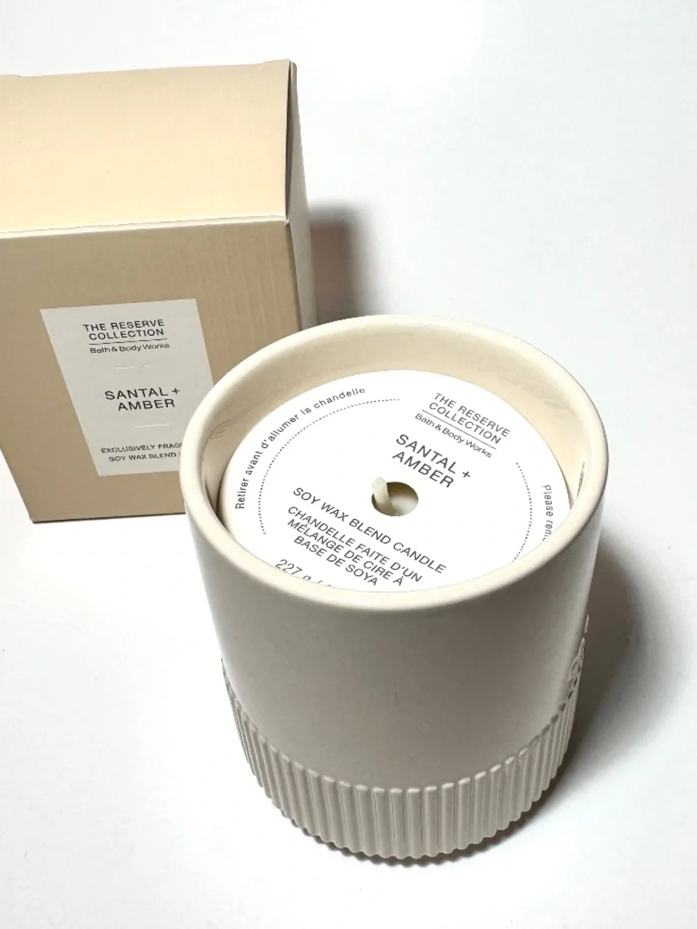 SANTAL & AMBER Single Wick Candle